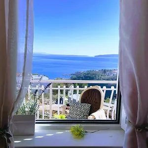  Appartamento Cozy Bosnjak Near Opatija, With Sea View Terrace, Air Condition, Free Private Parking